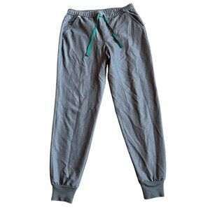 Figs Zamora Jogger Scrub Pants Drawstring Stretch Grey Size Medium Women's